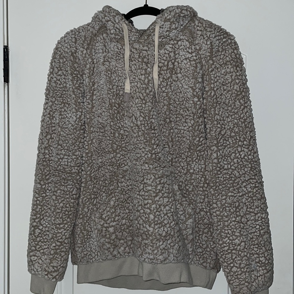 Thread & Supply Oversized Sherpa Hoodie Sweatshirt